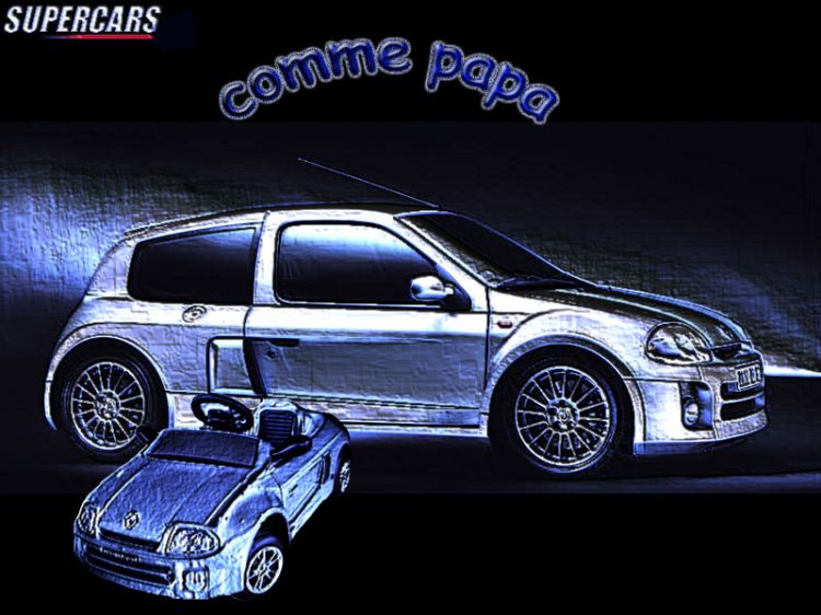 Fonds d'cran Voitures Renault clio v6