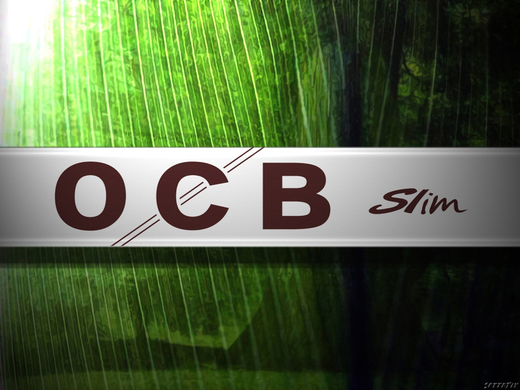 Wallpapers Brands - Advertising Logos OCB Slim et la Nature !!!