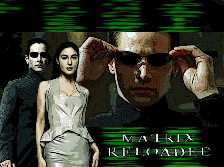 Fonds d'cran Cinma Matrix 2 Reloaded MatriX .. Neo in LOve