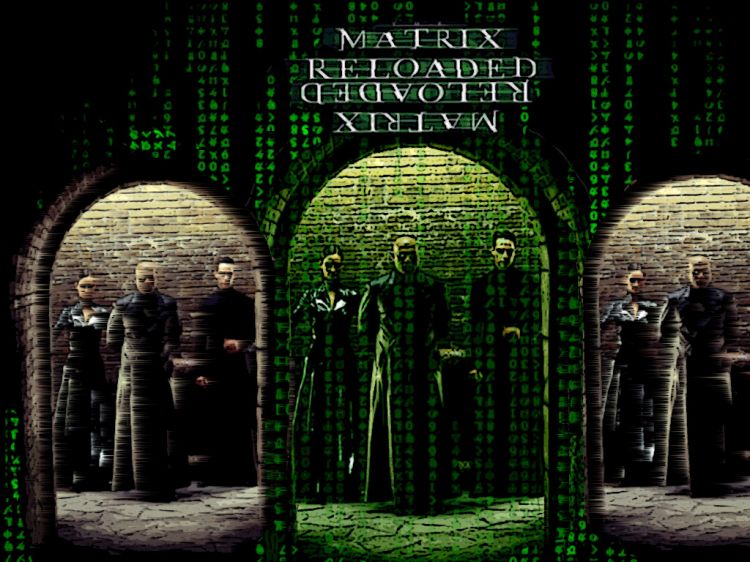 Fonds d'cran Cinma Matrix 2 Reloaded Matrix BuG Version