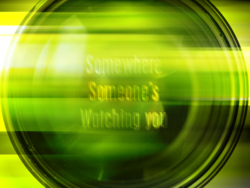 Wallpapers Fantasy and Science Fiction New Dimensions Somewhere Someone's watching you