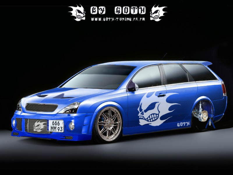 Fonds d'cran Voitures Tuning Opel Vectra Break By GOTH