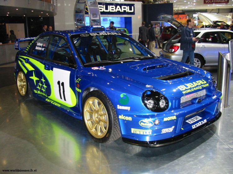 Wallpapers Cars Subaru Subaru WRC Geneve 2002