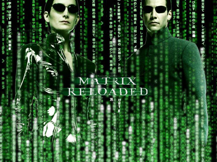 Wallpapers Movies Matrix 2 Reloaded Trinity & No