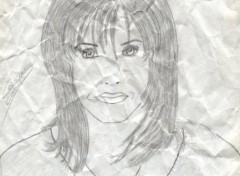 Wallpapers Art - Pencil Courteney Cox