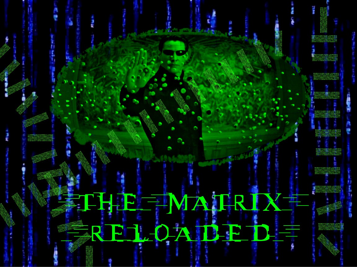 Fonds d'cran Cinma Matrix 2 Reloaded No est de retour...