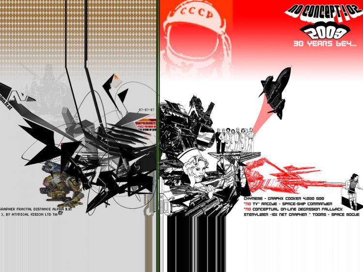 Wallpapers Digital Art Compositions 2D No Concept Part 02