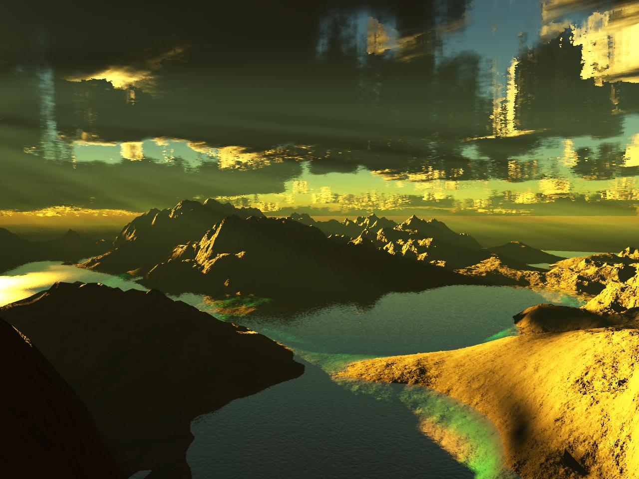 Fonds d'cran Art - Numrique 3D - Terragen Atmosphre 02