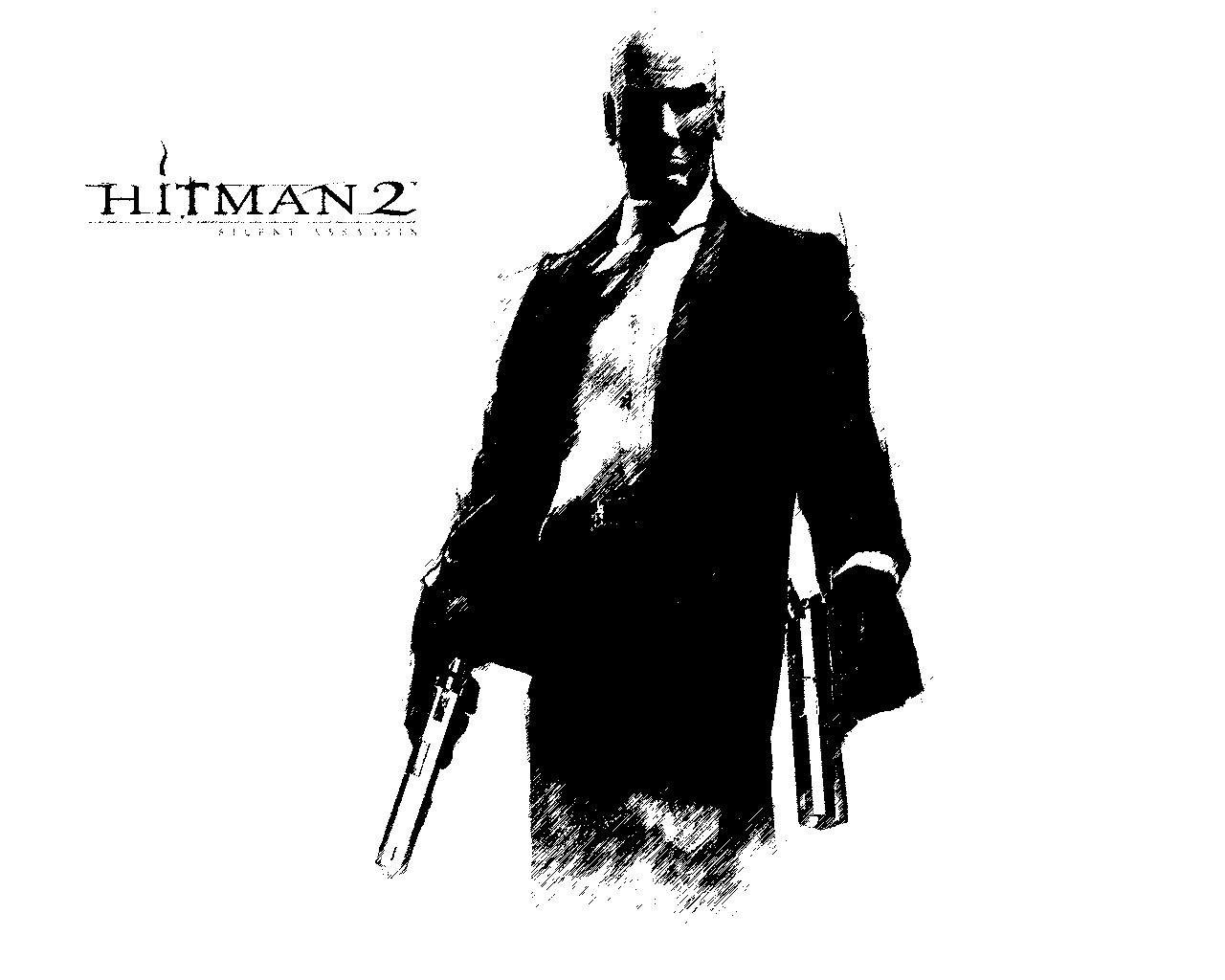 Wallpapers Video Games Hitman 2 Coup de crayon