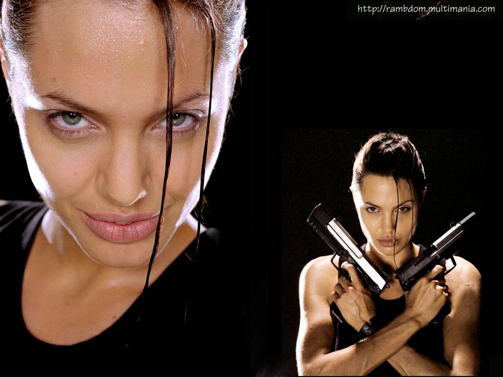 Fonds d'cran Jeux Vido Tomb Raider Angeli jolie