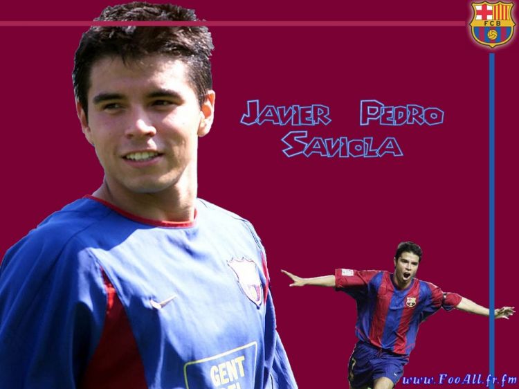 Fonds d'cran Sports - Loisirs Football Javier Pedro Saviola