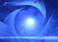 Wallpapers Digital Art Blue warp 2