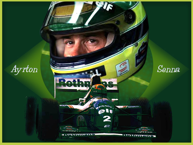 Wallpapers Sports - Leisures Formule 1 Ayrton Senna