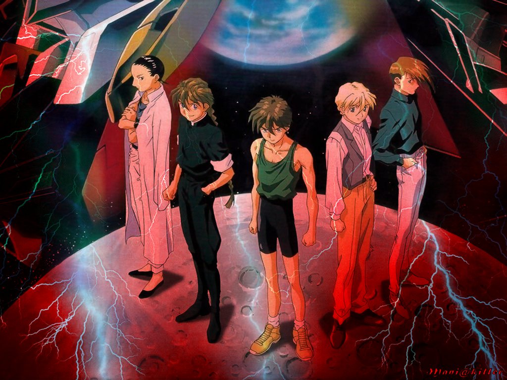 Wallpapers Cartoons Gundam Wing Gundam's Pilots