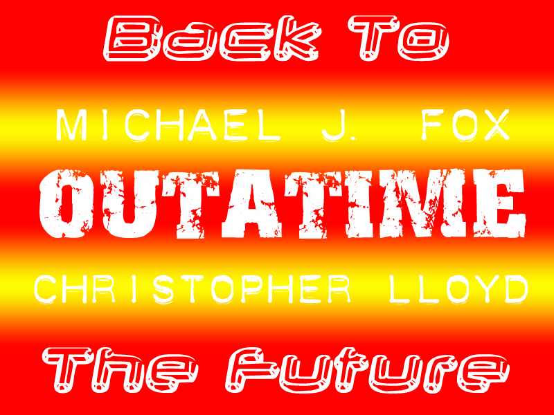 Wallpapers Movies Back to the Future Back To The Future - Outatime