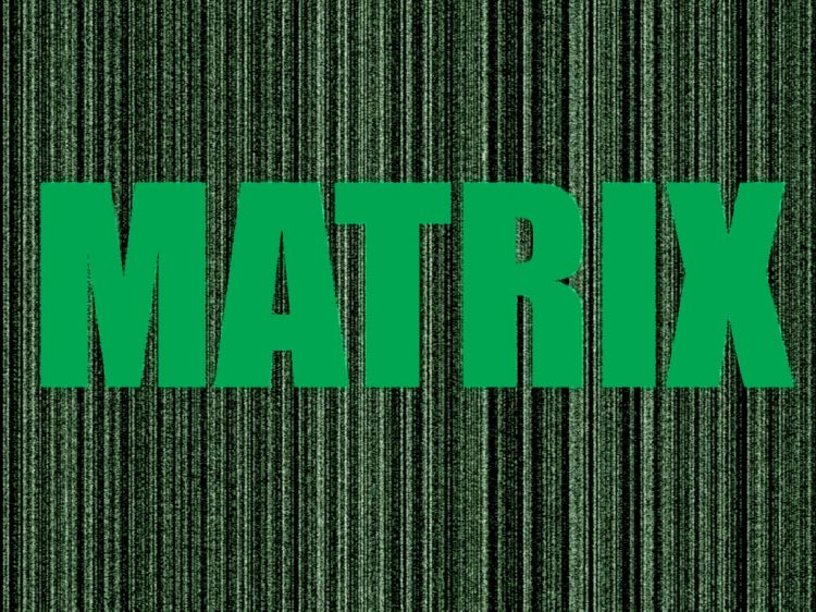 Wallpapers Movies Matrix 1 The Matrix - Code Et Titre