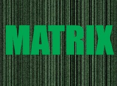 Fonds d'cran Cinma The Matrix - Code Et Titre