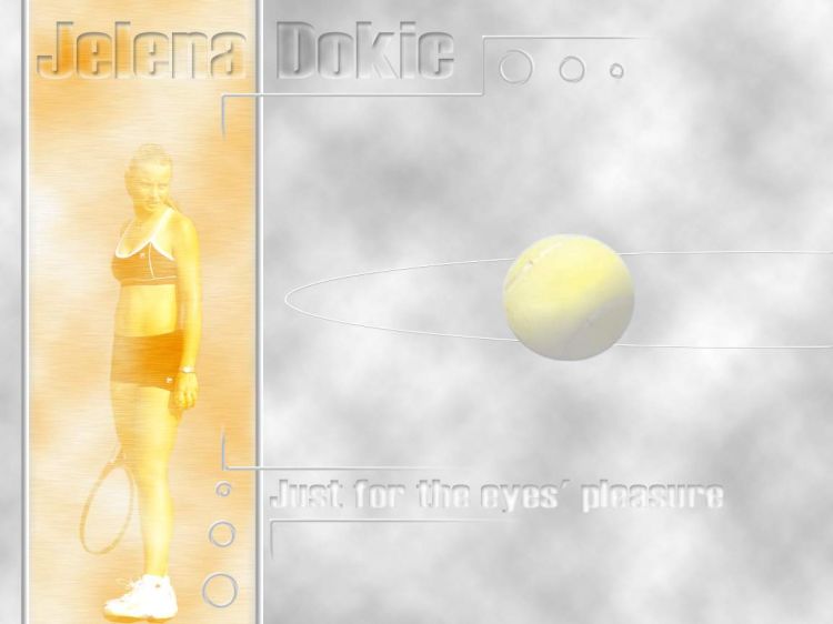 Wallpapers Sports - Leisures Tennis ..:: JELENA DOKIC ::..