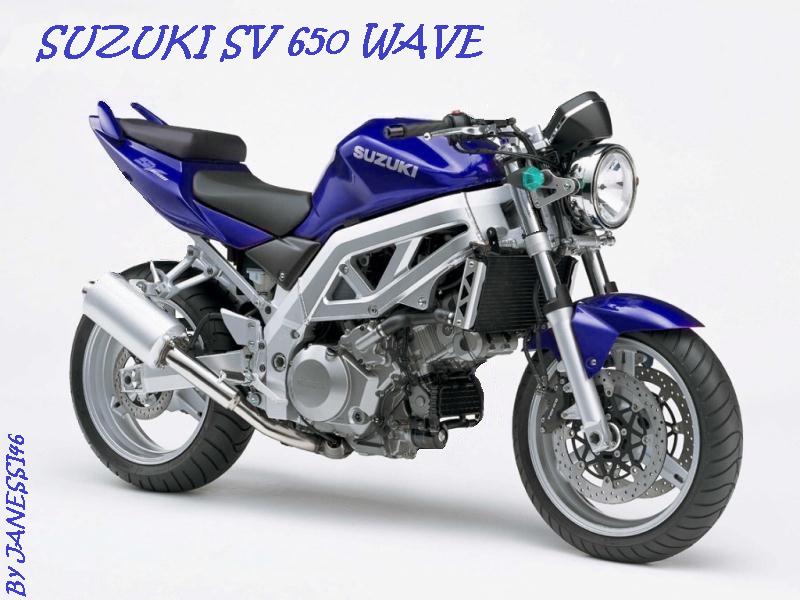 Fonds d'cran Motos Tuning Suzuki SV 650 WAVE