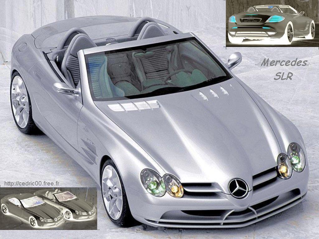 Fonds d'cran Voitures Mercedes Mercedes SLR - TopAuto