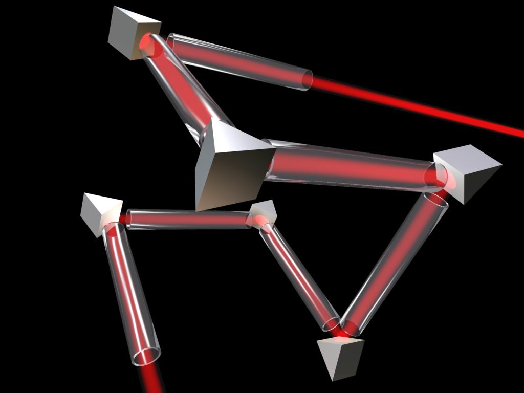 Fonds d'cran Art - Numrique 3D - Studio Max Space Laser