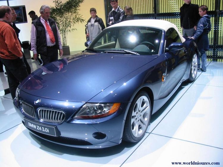 Wallpapers Cars BMW BMW Z4 Salon de geneve 2003