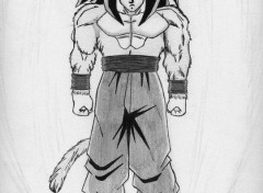 Wallpapers Art - Pencil Sangoku SSJ 4