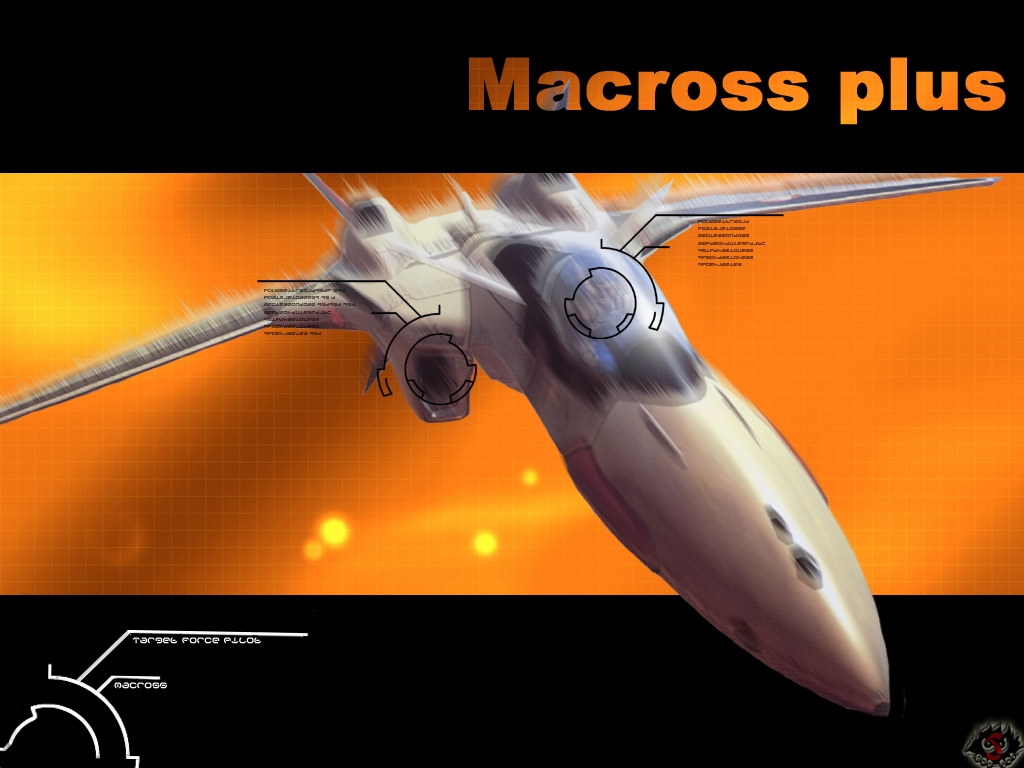 Fonds d'cran Dessins Anims Macross Plus Target force