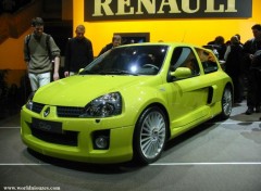 Wallpapers Cars Renault Clio V6 Salon de Genve 2003