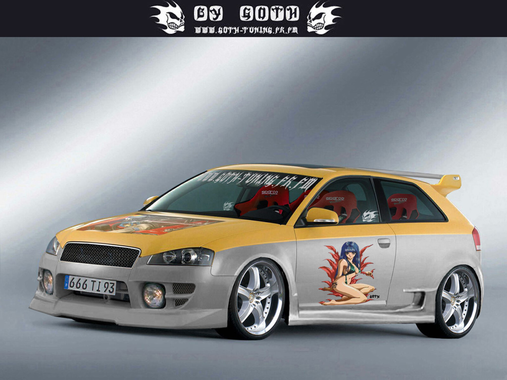 Fonds d'cran Voitures Tuning AUDI A3 BY GOTH