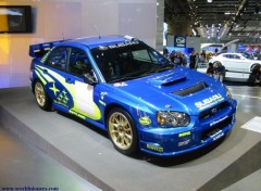 Wallpapers Cars Subaru WRC Salon de Genve 2003