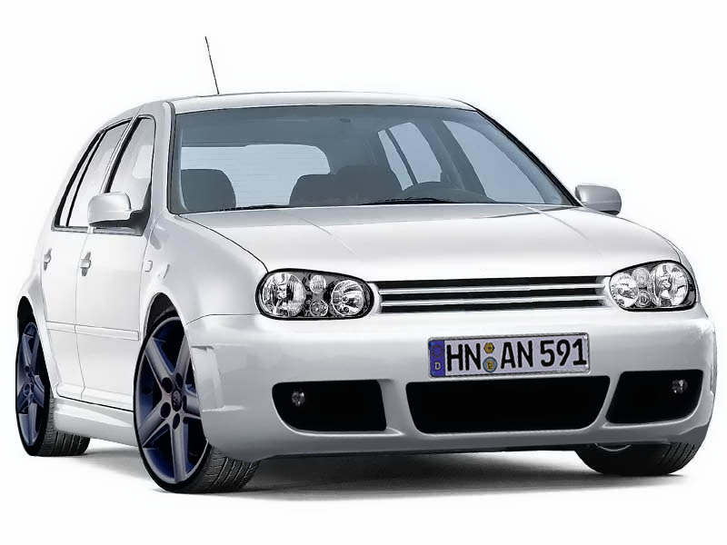 Fonds d'cran Voitures Tuning Golf IV by Shinwah