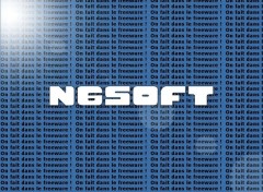 Fonds d'cran Informatique NGSoft - On fait dans le freeware !