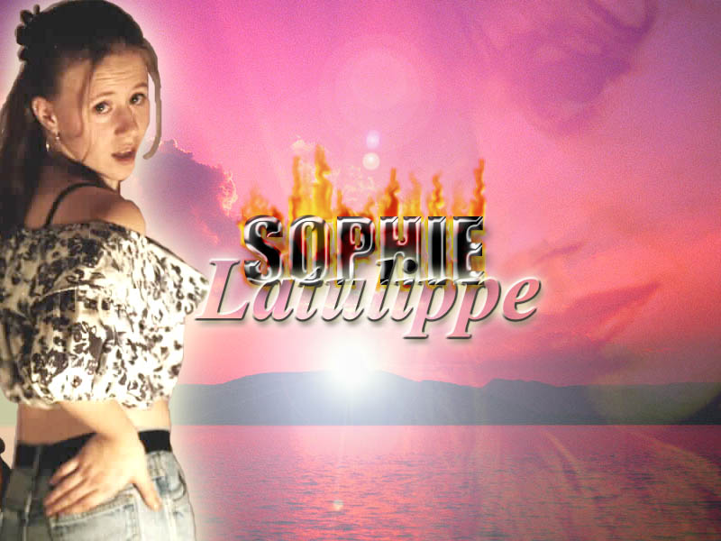 Wallpapers Digital Art Characters sunset sophie