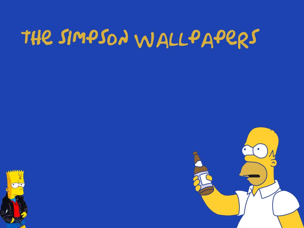 Wallpapers Cartoons The Simpsons simpson