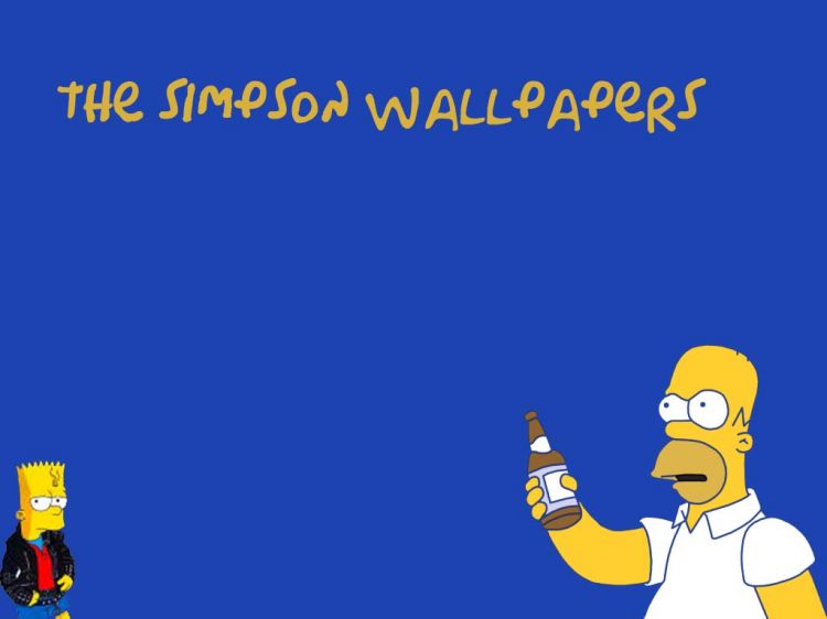 Fonds d'cran Dessins Anims Les Simpsons simpson