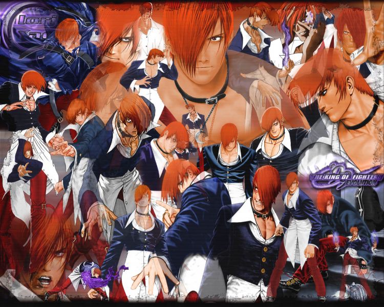 Fonds d'cran Jeux Vido KOF - Iori Iori