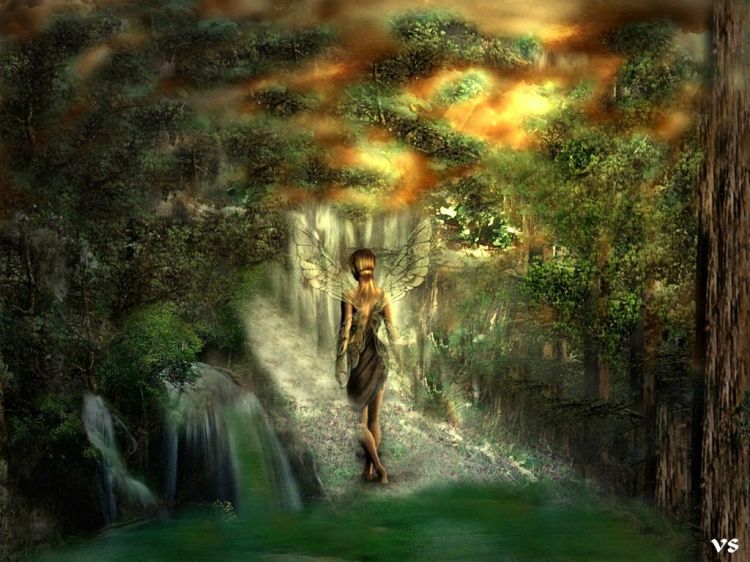 Wallpapers Digital Art Nature - Landscapes pt chemin