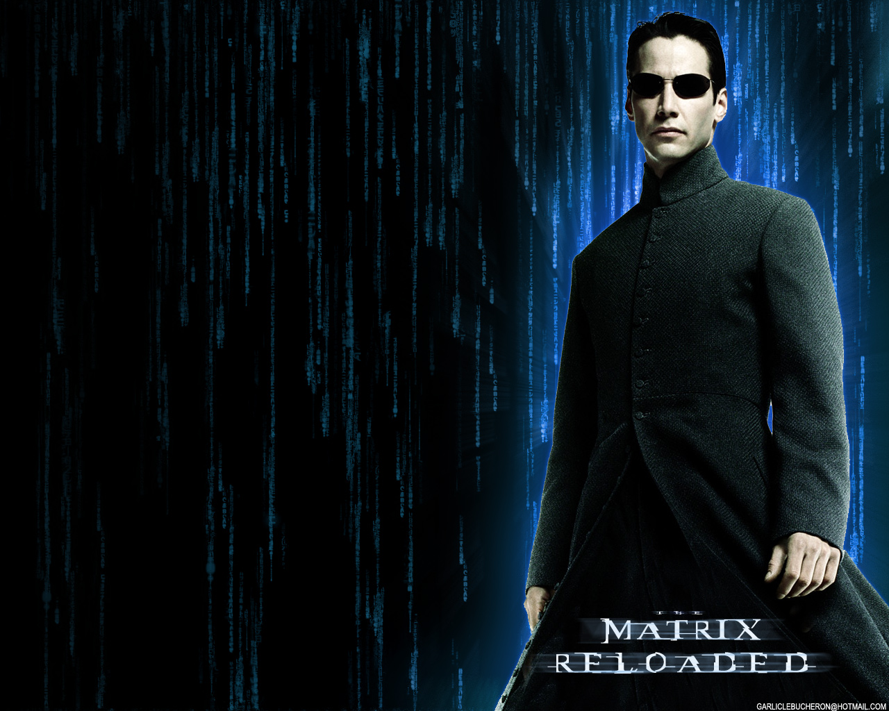 Wallpapers Movies Matrix 2 Reloaded Neo Final