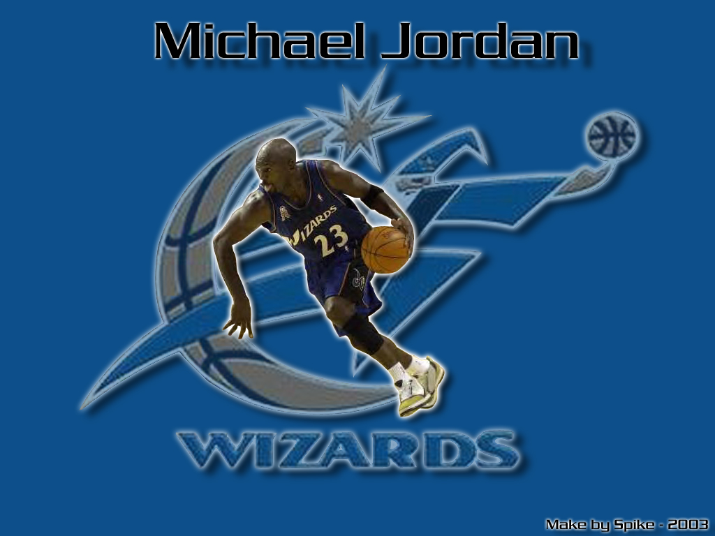 Fonds d'cran Sports - Loisirs Basketball Michael Jordan - Wizard