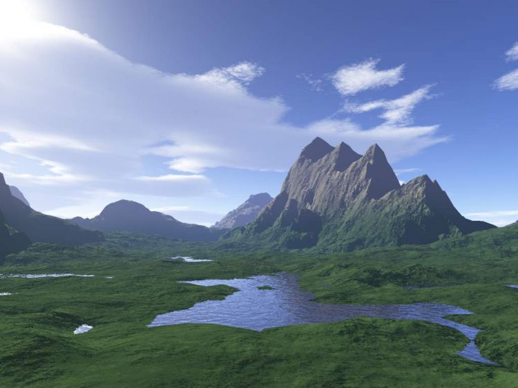 Wallpapers Digital Art 3D - Terragen w2