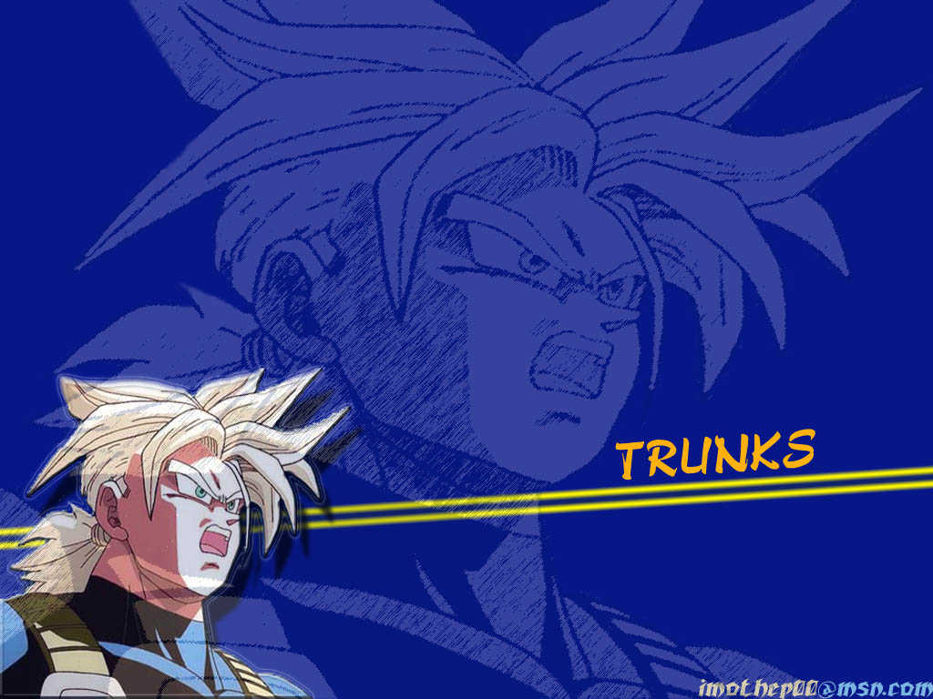 Fonds d'cran Manga Dragon Ball Z trunks