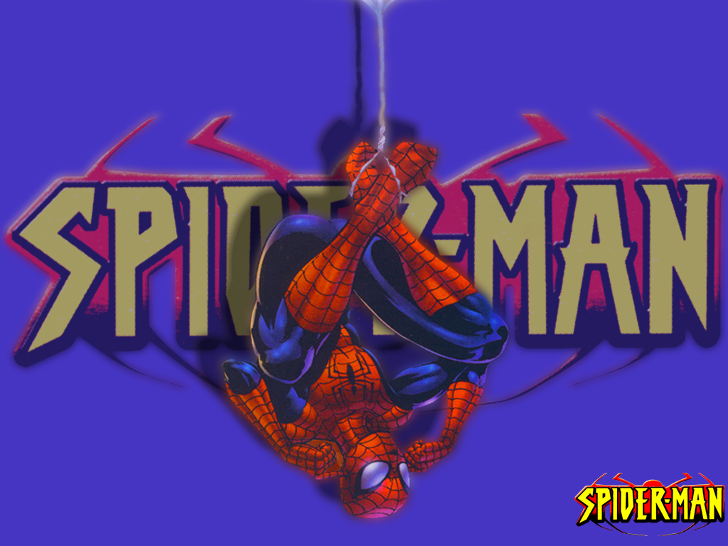 Wallpapers Comics Spider Man Spiderman tisse sa toile