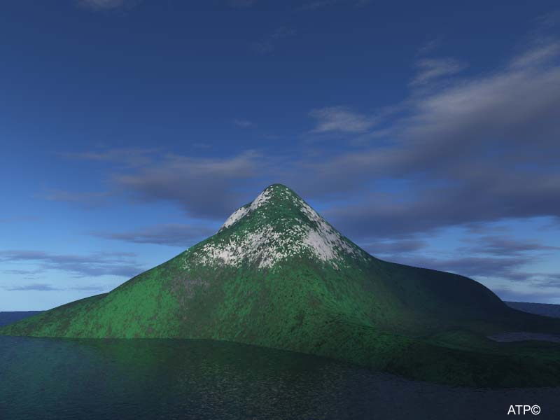 Wallpapers Digital Art 3D - Terragen ile