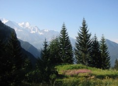 Fonds d'cran Nature Mont Blanc