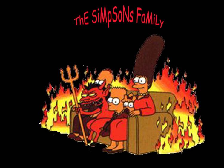 Fonds d'cran Dessins Anims Les Simpsons diabolik simpsons