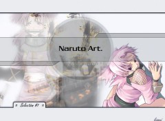 Fonds d'cran Manga naruto art.