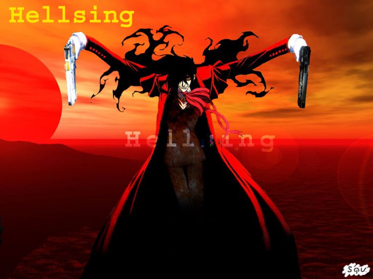 Wallpapers Manga Hellsing squ. hellsing