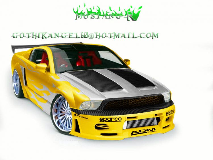 Wallpapers Cars Tuning mustang GTR 2003