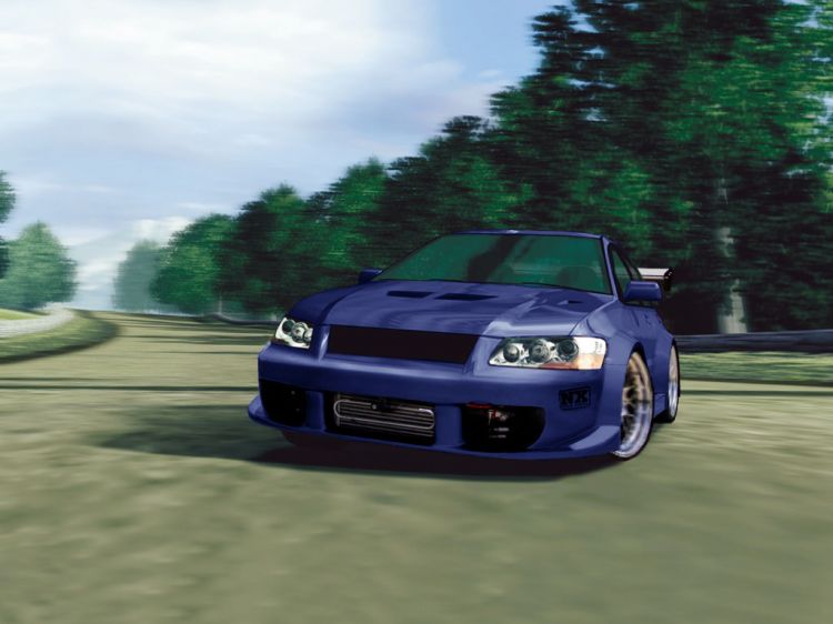 Wallpapers Cars Tuning Lancer Evo 7